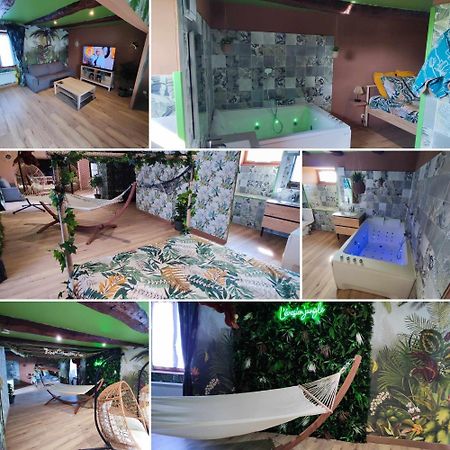 Апартаменты L'Evasion Jungle Saint-Pierre-de-Plesguen Экстерьер фото