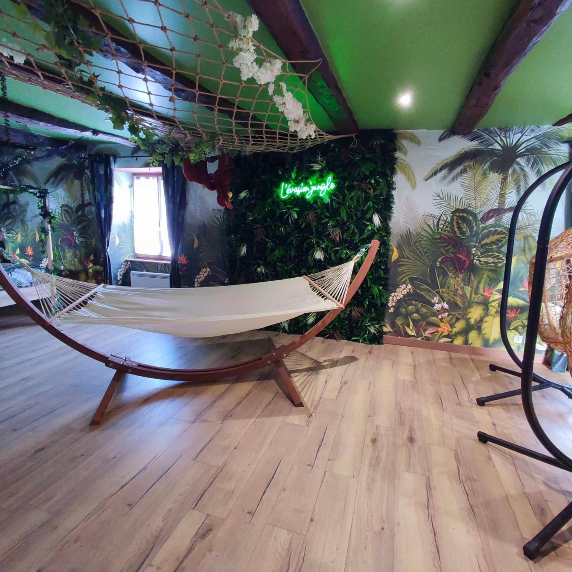 Апартаменты L'Evasion Jungle Saint-Pierre-de-Plesguen Экстерьер фото